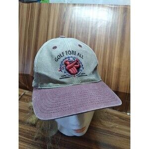 Golf Fore All  18 embroidery Hat Cap 4Head brand adjustable back strap